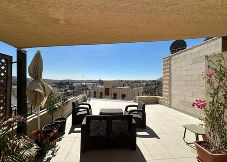 Amman, Apartments/Houses, JOD 20000/year,  Furnished,  2 BR,  Fully Furnished Two Bedroom Apartment With Big Terrace In Jabal Webdeh 00962777688956