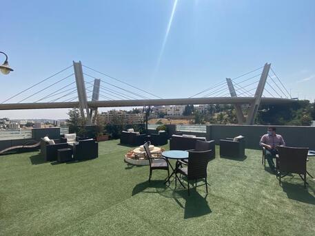 Abdoun, Apartments/Houses, JOD 12000/year,  Furnished,  2 BR,  Fully Furnished 2B Apart With Baconly, Pool , Gym And Cinema In Abdoun 00962777688956