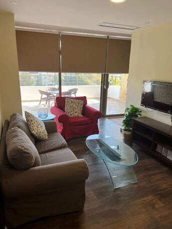 Amman, Apartments/Houses, JOD 6000/year,  Furnished,  1 BR,  Roof Top Fully Furnished One Bedroom Apartment With Big Terrace In 4circle 00962777688956