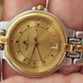 SAR 1500,  Maurice Lacroix Watch Gold And Steel For Men Original Swiss Made