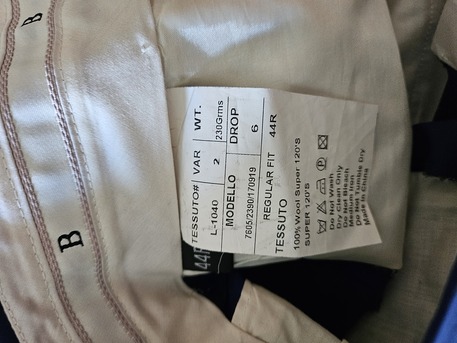 Riyadh, Clothing & Accessories, SAR 150,  BALMAIN Dark Blue Suit