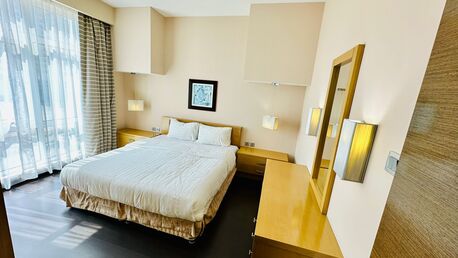 Juffair, Apartments, Flats, Houses & Villas, BHD 400/month,  Furnished,  2 BR,  FULLY FURNISHED 2 BEDROOM FLAT WITH EWA