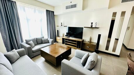Juffair, Apartments, Flats, Houses & Villas, BHD 375/month,  Furnished,  2 BR,  FULLY FURNISHED 2 BEDROOM FLAT WITH EWA