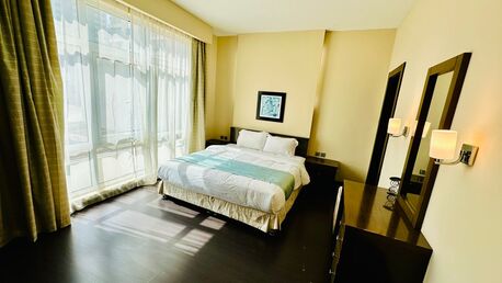 Juffair, Apartments, Flats, Houses & Villas, BHD 375/month,  Furnished,  2 BR,  FULLY FURNISHED 2 BEDROOM FLAT WITH EWA