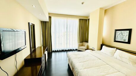Juffair, Apartments/Houses, BHD 300/month, Furnished, 1 BR, FULLY FURNISHED 1 BEDROOM FLAT WITH EWA