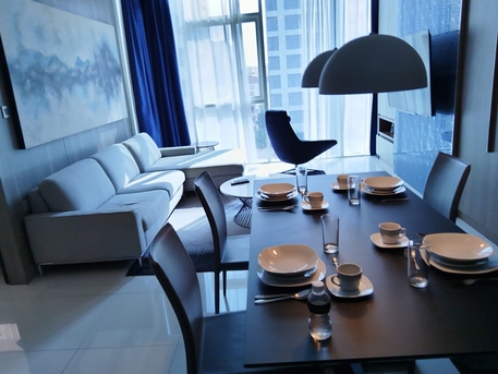 Juffair, Apartments/Houses, BHD 400/month,  1 BR,  BRAND NEW LUXURY FULLY FURNISHED 1 BHK APARTMENT FOR RENT IN JUFFAIR-: 38185065