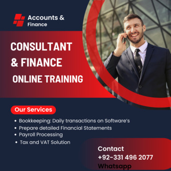 Riyadh, Accounting, Consultant & Accounts Services ( Online Facility )