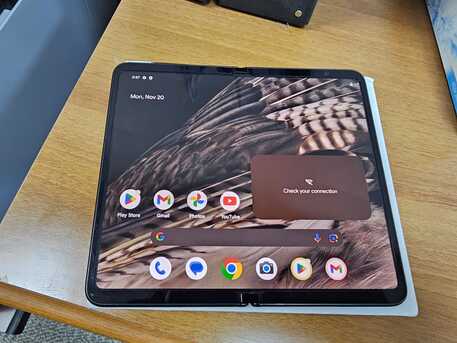 Riyadh, Mobile Phones, SAR 4000,  Google Pixel Fold (5G) 256GB / 12GB Obsidian