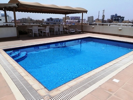 Adliya, Apartments/Houses, BHD 375/month,  Furnished,  2 BR,  Very Very Spacious Family Apartment @ Adliya. Pool. Gym. Internet.Security