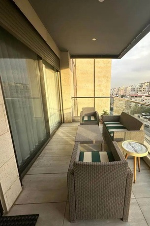Abdoun, Apartments/Houses, JOD 12000/year,  Furnished,  2 BR,  Fully Furnished Two Bedroom Apartment With Baconly In Abdoun 00962777688956