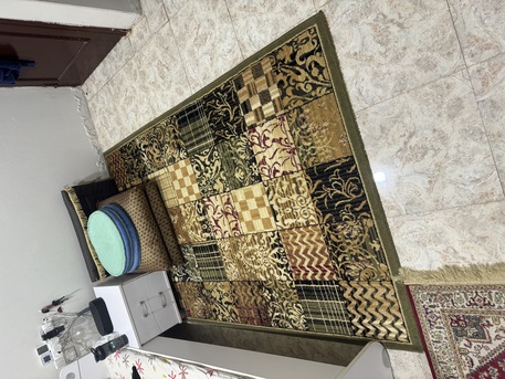 Riyadh, Furniture, SAR 4500,  Used Single & Double Bed & AC & Carpet