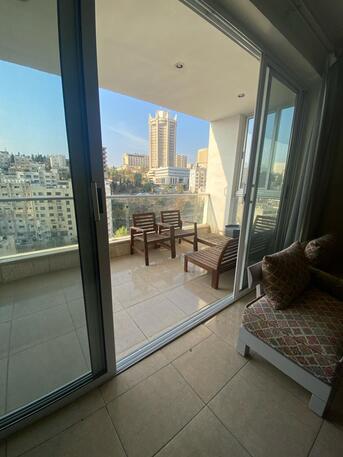 Amman, Apartments/Houses, JOD 10000/year,  Furnished,  3 BR,  Fully Furnished Three Bedroom Apartment With Baconly In Jabal Webdeh 00962777688956