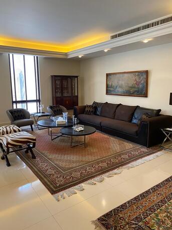 Amman, Apartments/Houses, JOD 40000/year,  Furnished,  3 BR,  Ground Fully Furinshed 3B Apartment With Garden In Swefieh 00962777688956