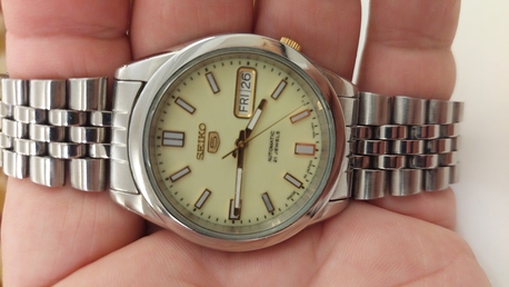 Riyadh, Watches, SAR 540,  Seiko Automatic Watch For Men Original Swiss Made