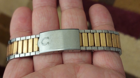 Riyadh, Jewelry, SAR 2900,  Omega Seamaster Solid Gold And Steel For Men Original Swiss Made