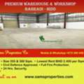 122 Sq. Meter,  200, 355 & 440 Sq. Meter Approved Warehouse / Workshop In Low Rent - Call Sam 39044943