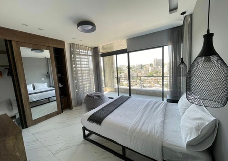 Amman, Apartments/Houses, JOD 18000/year,  Furnished,  2 BR,  Brandnew Fully Furnished 2B Apart With Baconly In Jabal Webdeh 00962777688956