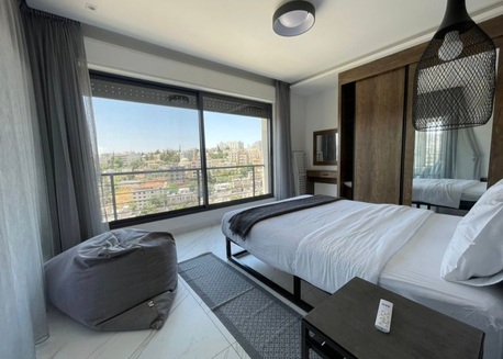 Amman, Apartments/Houses, JOD 18000/year,  Furnished,  2 BR,  Brandnew Fully Furnished 2B Apart With Baconly In Jabal Webdeh 00962777688956