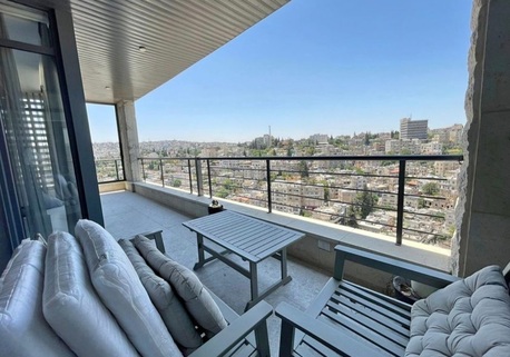 Amman, Apartments/Houses, JOD 18000/year,  Furnished,  2 BR,  Brandnew Fully Furnished 2B Apart With Baconly In Jabal Webdeh 00962777688956