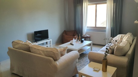 Amman, Apartments/Houses, JOD 14000/year,  Furnished,  3 BR,  Ground Fully Furinshed 3B Apartment With Big Garden And Balcony N Shemsani 00962777688956