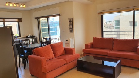 Amman, Apartments/Houses, JOD 11000/year,  Furnished,  2 BR,  Deplux Fully Furnished 2B Apart With Baconly And Big Terrace In Um Uthaina 00962777688956
