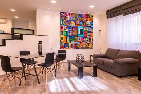 Abdoun, Apartments/Houses, JOD 11000/year,  Furnished,  3 BR,  Fully Furnished Three Bedroom Apartment With Baconly In Abdoun 00962777688956