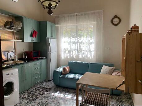 Amman, Apartments/Houses, JOD 6000/year,  Furnished,  1 BR,  Ground Fully Furinshed One Bedroom Apartment With Garden In Jabal Webdeh 00962777688956