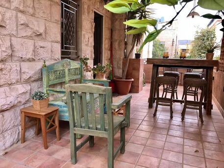 Amman, Apartments/Houses, JOD 6000/year,  Furnished,  1 BR,  Ground Fully Furinshed One Bedroom Apartment With Garden In Jabal Webdeh 00962777688956