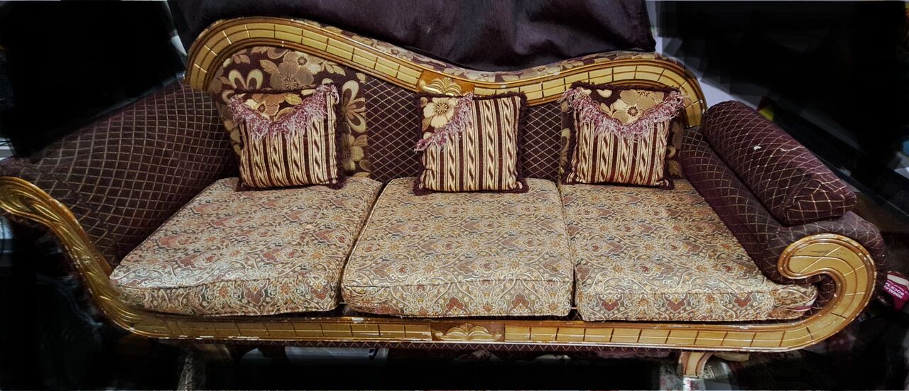 Khobar, Furniture, SAR 150,  Royal Maroon Sofa