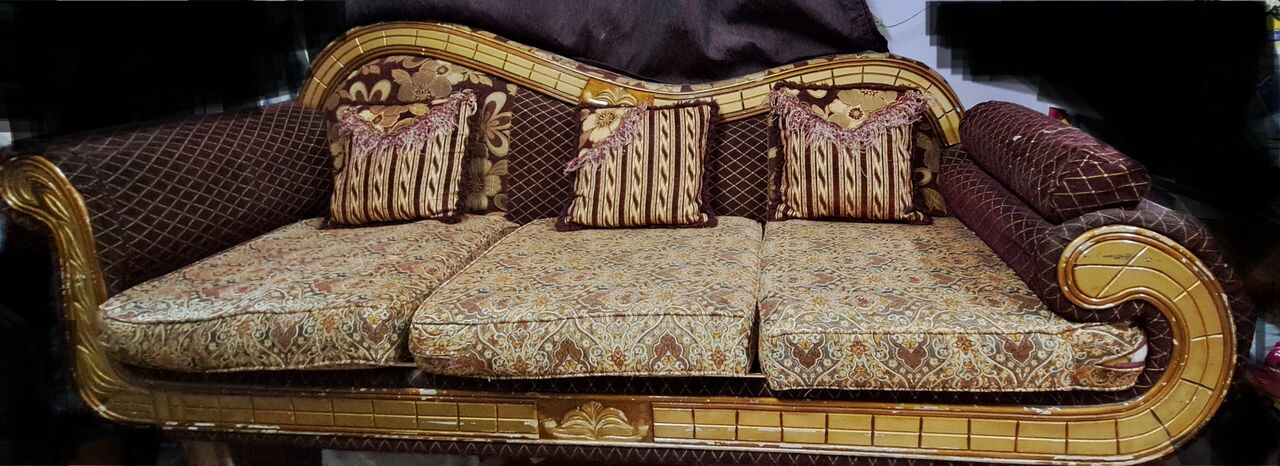 Khobar, Furniture, SAR 150,  Royal Maroon Sofa