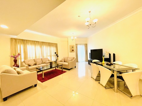 Juffair, Apartments/Houses, BHD 450/month,  Furnished,  2 BR,  140 Sq. Meter,  Bright And Spacious Apartment With Balcony