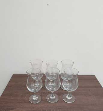 Jeddah, Household Items, SAR 60,  6 Crystal Clear Glasses