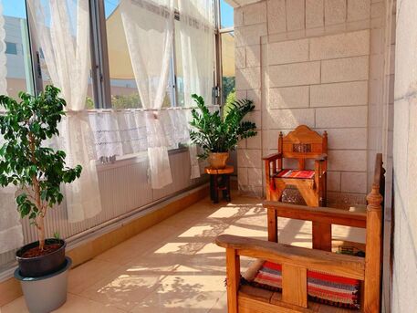 Amman, Apartments/Houses, JOD 9000/year,  Furnished,  2 BR,  Ground Fully Furinshed 2B Apartment With Outside Garden In Jabal Webdeh 00962777688956