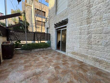 Abdoun, Apartments/Houses, JOD 12000/year,  Furnished,  2 BR,  Ground Fully Furinshed 2B Apartment With Outside Garden In Abdoun 00962777688956