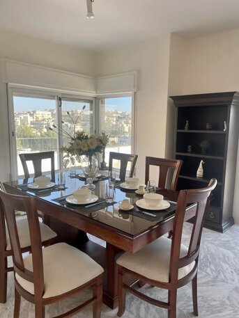 Abdoun, Apartments/Houses, JOD 15000/year,  Furnished,  3 BR,  Rooftop Fully Furnished 3B Apart With Big Terrace In Abdoun 00962777688956