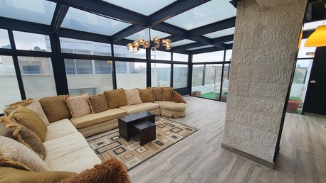 Amman, Apartments/Houses, JOD 18000/year,  Furnished,  3 BR,  Deplux Fully Furnished 3B Apart With Big Terrace In Der Ghbar 00962777688956