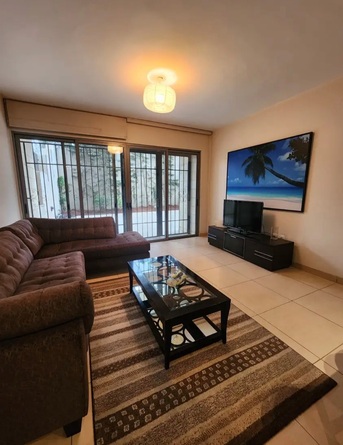 Abdoun, Apartments/Houses, JOD 14000/year,  Furnished,  2 BR,  Ground Fully Furinshed 2B Apart. With Outside Garden Sharing Pool N Abdoun 0096277768856