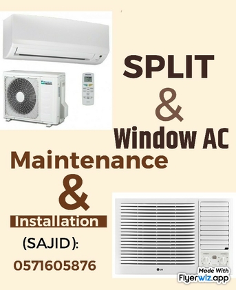 Al Naseem, Air Conditioning, Wash Air Conditioner Split And Window