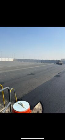 Dammam, Construction, Professional Infrastructure Co( Asphalt - Basecourse-subbase-cut-fill-landscape))