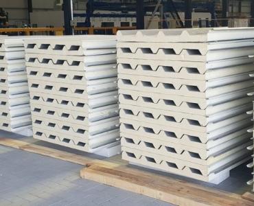Manama, Construction, PU Foam Sandwich G.I Roof & Wall Panels Available - 50mm, 75mm, 100mm