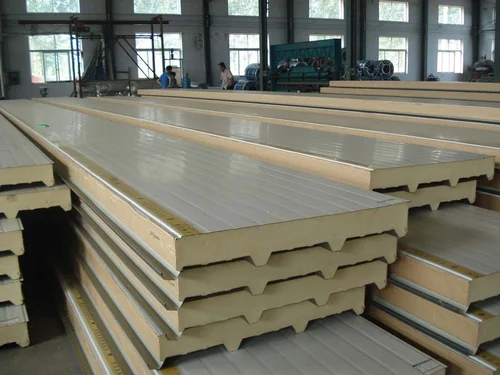 Manama, Construction, PU Foam Sandwich G.I Roof & Wall Panels Available - 50mm, 75mm, 100mm