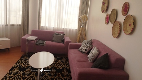 Adliya, Apartments/Houses, BHD 325/month,  Furnished,  2 BR,  Adliya: Modern Cute Cozy Apartment: Pool. Gym. Net. Parking .Security :TONY