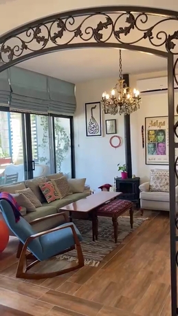 Amman, Apartments/Houses, JOD 17000/year,  Furnished,  3 BR,  Rooftop Fully Furnished 2B Apart With Big Baconly In Jabal Webdeh 00962777688956