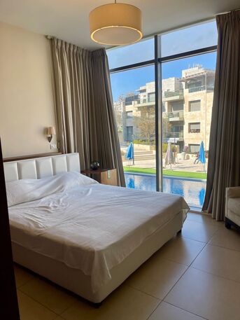 Abdoun, Apartments/Houses, JOD 14000/year,  Furnished,  2 BR,  Fully Furnished Two Bedroom Apartment With Baconly, Pool In Abdoun 00962777688956