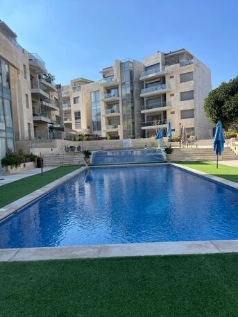 Abdoun, Apartments/Houses, JOD 14000/year,  Furnished,  2 BR,  Fully Furnished Two Bedroom Apartment With Baconly, Pool In Abdoun 00962777688956