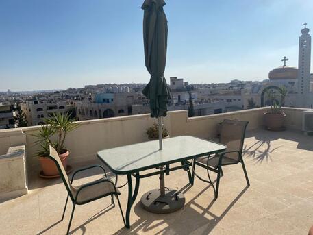 Amman, Apartments/Houses, JOD 6000/year,  Furnished,  1 BR,  Roof Top Fully Furnished One Bedroom Apartment With Big Terrace In Swefieh 009627776889569