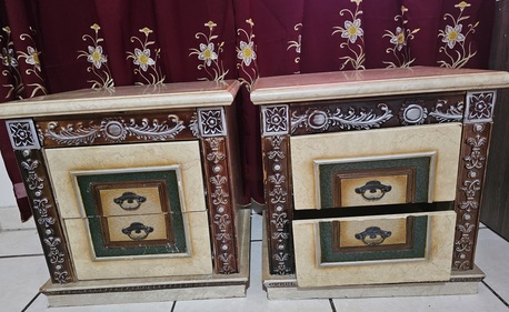Khobar, Furniture, SAR 110,  Home Centre Dressing Table/Dresser With Mirror SR110/Turkish Bedside Tables SR80