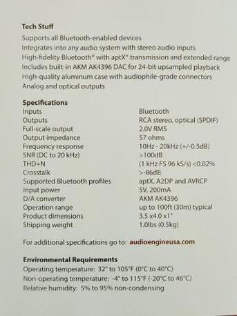 Jubail, Electronics, SAR 300,  Audioengine B1 BT Music Receiver