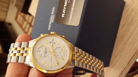 Riyadh, Watches, SAR 5900,  Raymond Weil Automatic Chronograph NEW Big Dial 42mm For Men Original Swiss Made