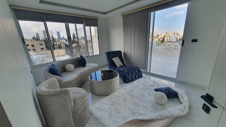 Amman, Apartments/Houses, JOD 8400/year,  Furnished,  1 BR,  Rooftop Fully Furnished One Bedroom Apartment With Terrace Jabal Webdeh 00962777688956
